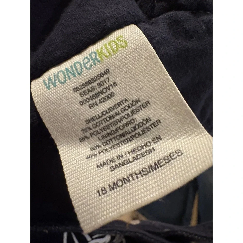 OshKosh B'gosh Genuine Kids Denim Overalls Toddler 18M Carpenter EUC